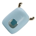 thumbnail image 3 of Exprimidor de pasta de dientes Dispensador de pasta de dientes montado en la pared Exprimidor de tubo de plástico para colgar en el baño, azul Inevent HA003274-04, 3 of 6