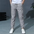 thumbnail image 2 of LWNYDPLSD Boys Athletic Pants Size 10-12 Sweatpant Boys Sweat Pants 8-10 Boys Toddler Clothes 6 Month Boy Clothes for Kids 10-12 5t Clothes Boys Boys Clothes 4t Clothes Teen Boys Trendy 3t Boy, 2 of 8
