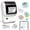 White, variant on Phomemo M100 Label Maker with 100 Labels,Thermal Bluetooth Label Printer,No Ink 2 inch Barcode Printer with App Control, for Small Business, Clothing Tags,Round Gift Stickers(White)