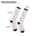 thumbnail image 2 of Naloa Cute Dog Thigh High Socks Extra Long Stretchy Sock Women Over Knee High Opaque Stocking Daily Wear, 2 of 6