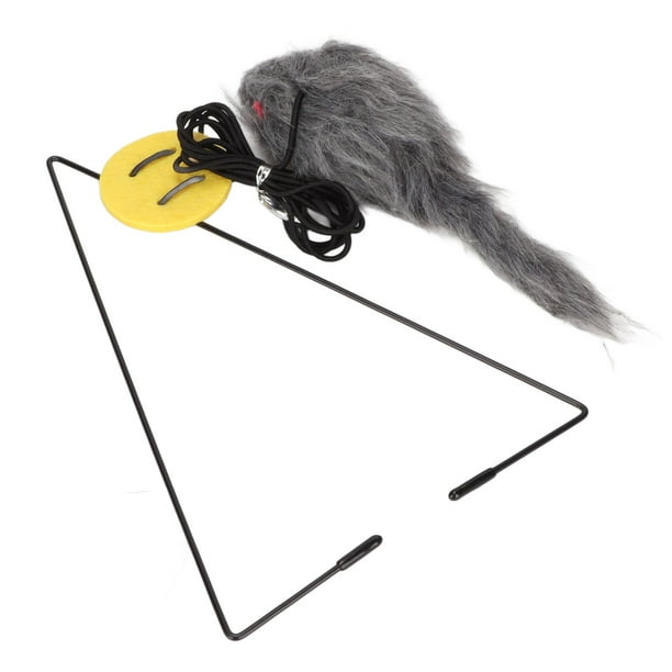 Mouse on a stick cat toy online