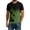 Army Green@GC@, variant on CONZONE Mens Hawaii Tshirts Short Sleeve Beach T-Shirts for Men Crew Neck Tropical Graphic Casual Summer Tee Tops