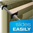 thumbnail image 3 of Pendaflex® SureHook Hanging Pocket File, Legal Size, 1/5-Cut Tabs, Standard Green, 4/Pack, 3 of 7