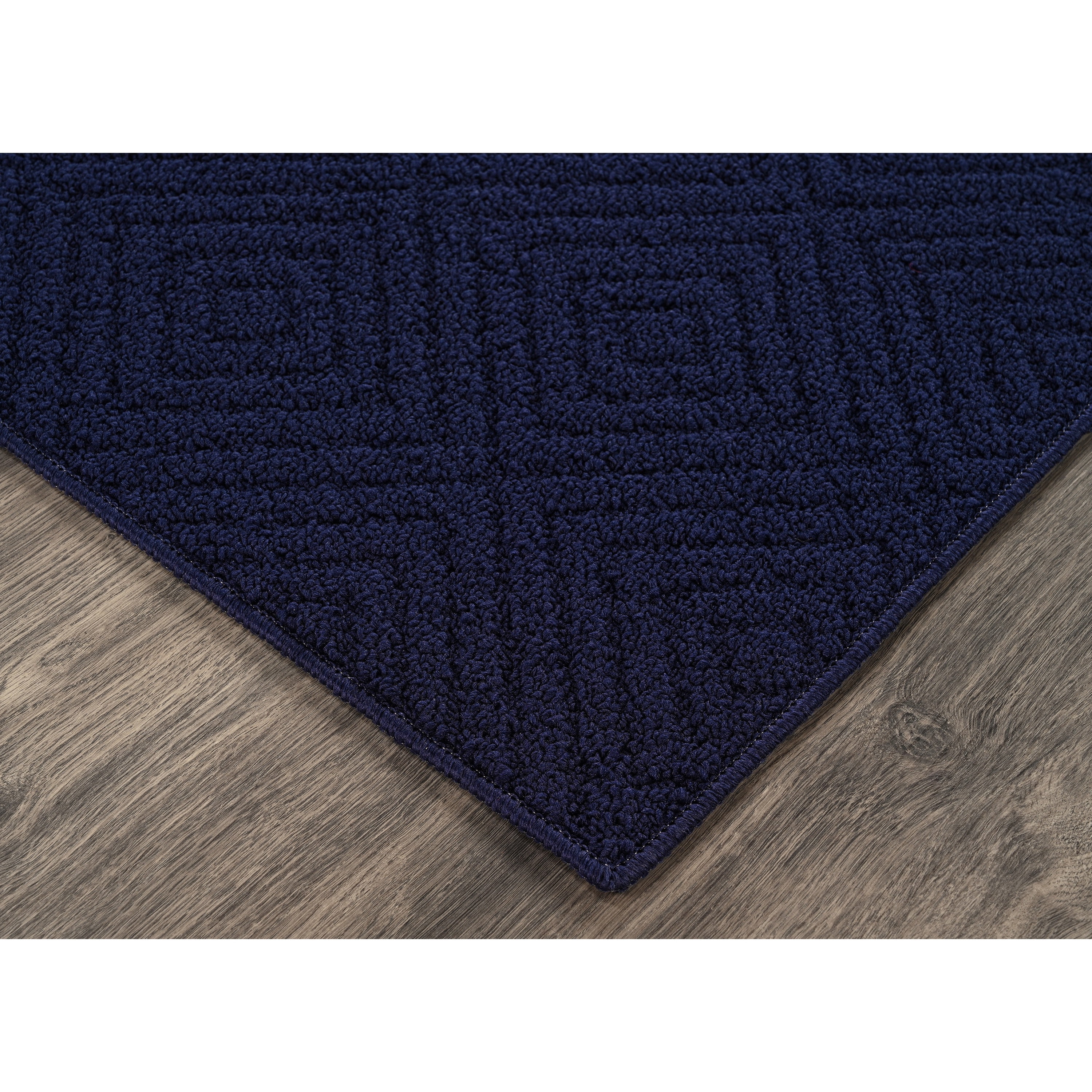 Garland Rug Brentwood Jasmine Navy Indoor Area Rug, 3' x 5'