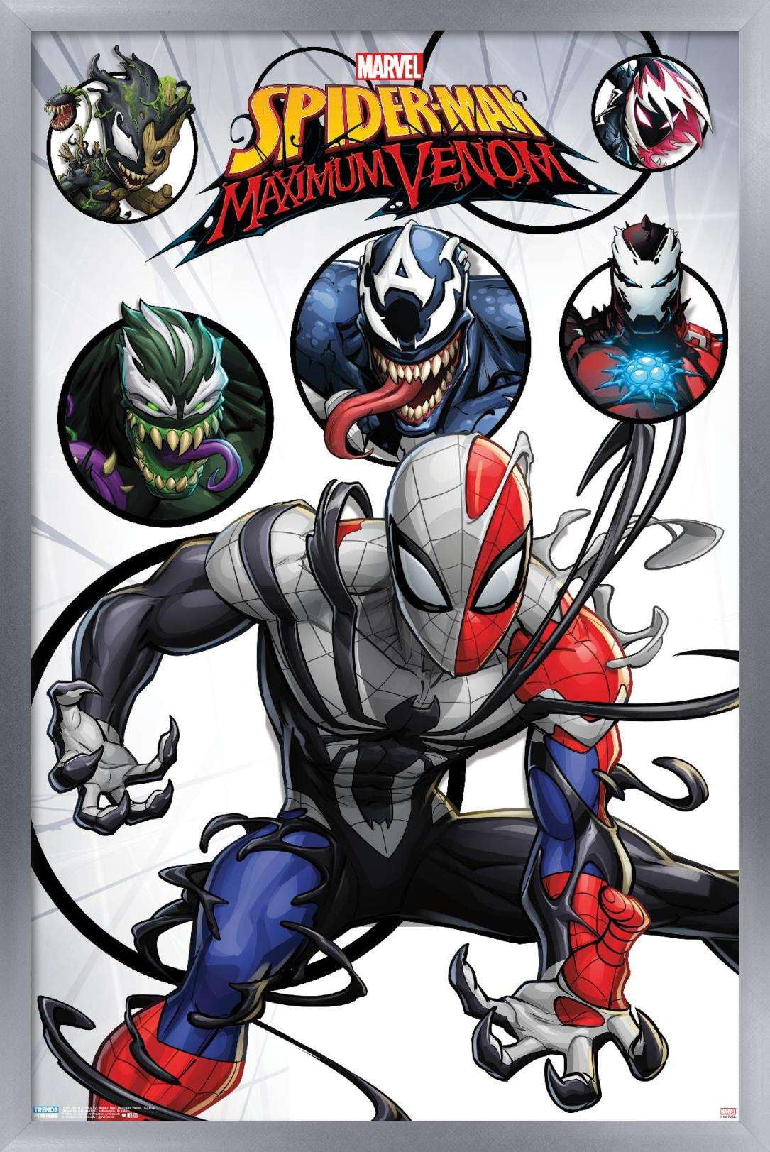 Marvel Comics TV - Spider- Man: Maximum Venom - Collage Wall Poster,  