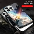 thumbnail image 6 of Compatible with iPhone 13 Pro Max Case,Cute Starry Sky Patterned  Fashionable Tempered Glass Back with Soft Silicone Bumper Lightweight Protective Phone Case for iPhone 13 Pro Max,Colorful, 6 of 12