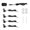 Cold White, variant on 4 Pack LED Makeup Lamp USB Desk Lighting LED Cabinet Lights Office Lighting Aluminum Texture for Homes Office and Travel