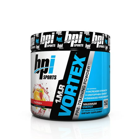 BPI Sports 1.M.R Vortex Pre Workout Powder, Fruit Punch, 40 (Bpi Best Pre Workout)