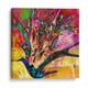 thumbnail image 1 of Cuadro decorativo - Pavo real primavera, YH 25x25 Canvas Lab Animales, Botánica, Ilustraciones, Floral, Naturaleza, Animales y naturaleza,, 1 of 2