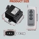 thumbnail image 4 of DC12V-24V Forward Reverse Switch, Linear Actuator Remote Control, 10A Current, 165 Ft Range ,Linear, 4 of 5
