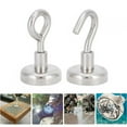 thumbnail image 3 of Gancho magnético de pesca, herramienta para colgar en la cocina, piezas de Hardware, revestimiento de 3 capas N35, 2 uds., 3 of 9
