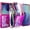 Pink Purple, variant on NGB SUPREMACY For Samsung Galaxy Z Flip7 Phone Case Screen Protector Wrist Strap Lanyard Shiny Sparkly Glitter Galaxy Z Flip 7 Case Cover