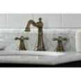thumbnail image 4 of Fauceture FSC19733AAX American Classic Widespread Bathroom Faucet with Brass Pop-Up, Antique Brass, 4 of 5