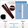 thumbnail image 4 of Upgraded Mahjong Racks with Pushers, Set of 4 Trays for American Mahjong Games, Wooden Holders for Mahjong, Dominoes & Mexican Train Game Nights (Includes Magnetically Attached Mahjong Pushers), 4 of 7