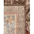 thumbnail image 7 of Unique Loom Utopia Collection Area Rug - Helios (9' x 12' 2" Rectangle Chocolate Brown/Beige), 7 of 7