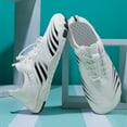 thumbnail image 4 of Zapatos Unisex Descalzos Playa Sin Deslizamiento para Acuáticos (45) Blanco, 4 of 9