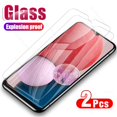 thumbnail image 1 of Vidrio protector para Samsung Galaxy A, 13, 23, 53, A03, A13, A23, A33, A53, A73, M13, M23, M33, M53, 5G, película protectora de pantalla de cubierta completa, 2 piezas, 1 of 3