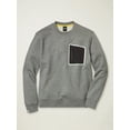 thumbnail image 6 of Bonobos Fielder Men's and Big Men's Fleece Crewneck Sweatshirt, Up to Size 3XL, 6 of 7