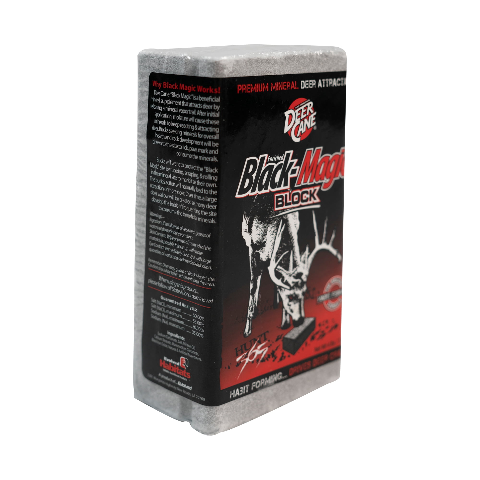 (2 pack) Evolved Habitats Deer Cane Black Magic Mineral Attractant Block