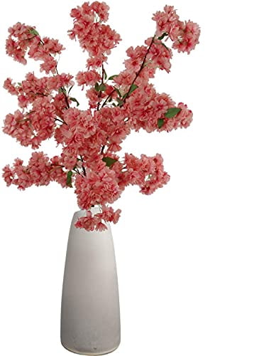 1Pcs 3 Branches Cherry Blossom Flower Bouquet Wedding Home Party Decoration Set 