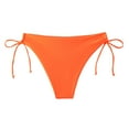 thumbnail image 4 of UAYOTSE Bikini Bottoms for Women Cheeky Rave Bathing Suit Bottoms Swimsuit Bottoms Only for Women,S Orange, 4 of 9
