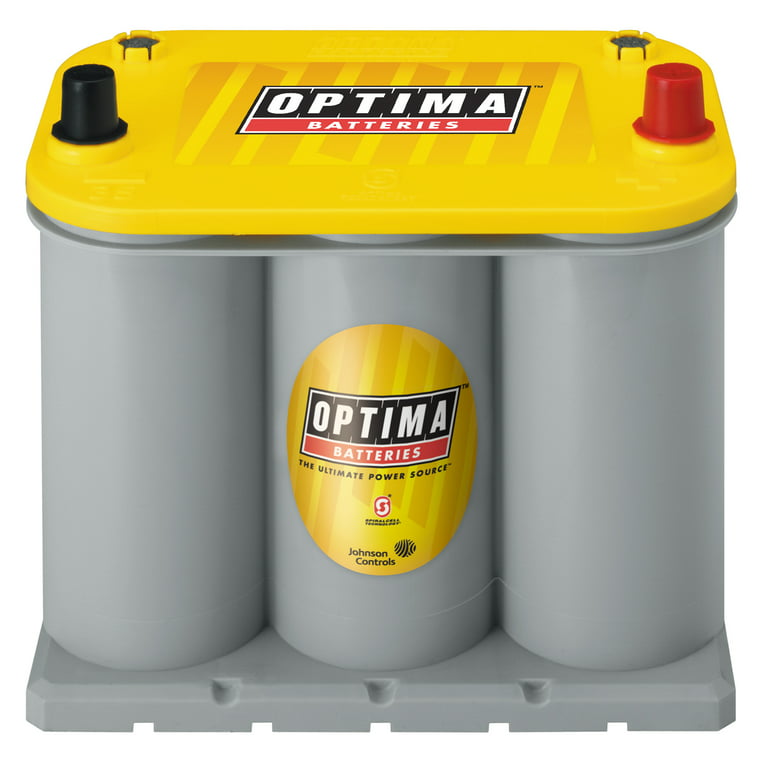 Yellow Top Battery: 7586DT Group Size, 620 CCA, 770 CA, 100 Minute Reserve  Capacity