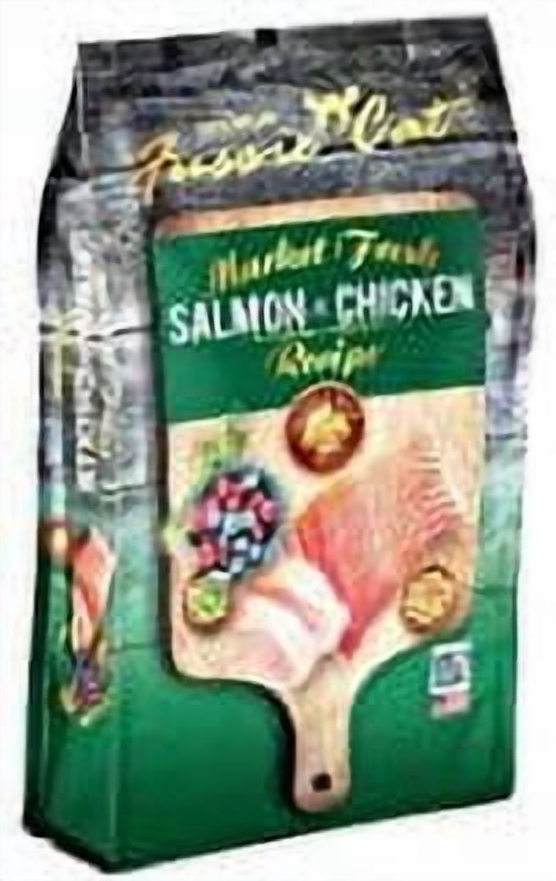Fussie Cat Market Fresh Salmon & Chicken Formula Dry Cat Food 3.5 LB Bag