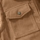 thumbnail image 5 of Ceisia Warm Reversible Men's Loose Fit Turn-Down Collar Corduroy Lamb Fleece Vest Gift, 5 of 9