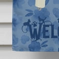 thumbnail image 4 of Poodle Welcome Flag Canvas House Size, 4 of 4