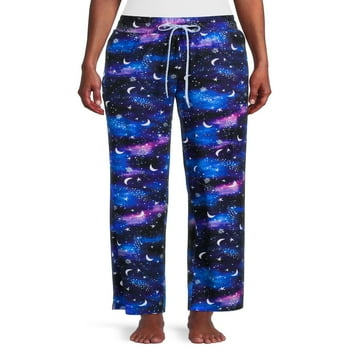 Starry Night Printed Women’s and Women’s Plus  Pants