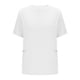 thumbnail image 5 of Camisas para mujer,Blusa de manga corta con botones, talla grande, informal, cuello redondo, de poliéster para mujer, sopatenor, 5 of 9