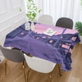thumbnail image 2 of Yayeee Tablecloths for Rectangular Tables 60 x 108 inch Party Table Cover, Black Cat Walking, 2 of 6