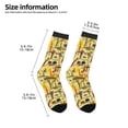 thumbnail image 2 of Honeii Ethnic African Print Children's Colorful Socks,Unisex Kids and Toddlers' Cushioned Sock,Kids Athletic Crew Socks,for Everyday Wear and Sports, 2 of 5