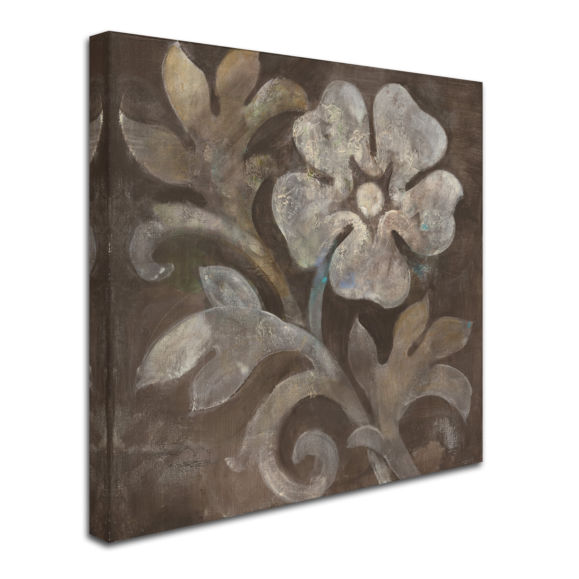 Trademark Fine Art 'Fresco Floral I' Canvas Art by Albena Hristova