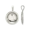 thumbnail image 2 of Sterling Silver Classic Soccer ball (Football) Charm Pendant Necklace with Chain for Men, 2 of 5