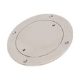 thumbnail image 2 of Inspection Hole Cover, Durable Deck Plate Mirror Polished 5in  For Replacement, 2 of 8