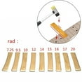thumbnail image 2 of 9 Size Guitar Radius Metal Fingerboard Fret Press Caul Insert Guitar DIY Tools, 2 of 4