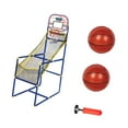 thumbnail image 2 of Juego de baloncesto arcade para niños, aro de baloncesto, juguetes deportivos fáciles de usar y portátiles. 2 bolas, 2 of 9