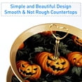 thumbnail image 2 of Pumpkin Plastic Discs and Iron Pillar Desk Organizer with 3 Tier Plates - Height 32cm, 21cm/24cm/27cm Plates, 2 of 6