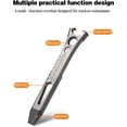 thumbnail image 2 of Titanium Pry Bar,Bottle Opener, Mini Pry Bar With Hex Wrench,sandblasting, 2 of 5