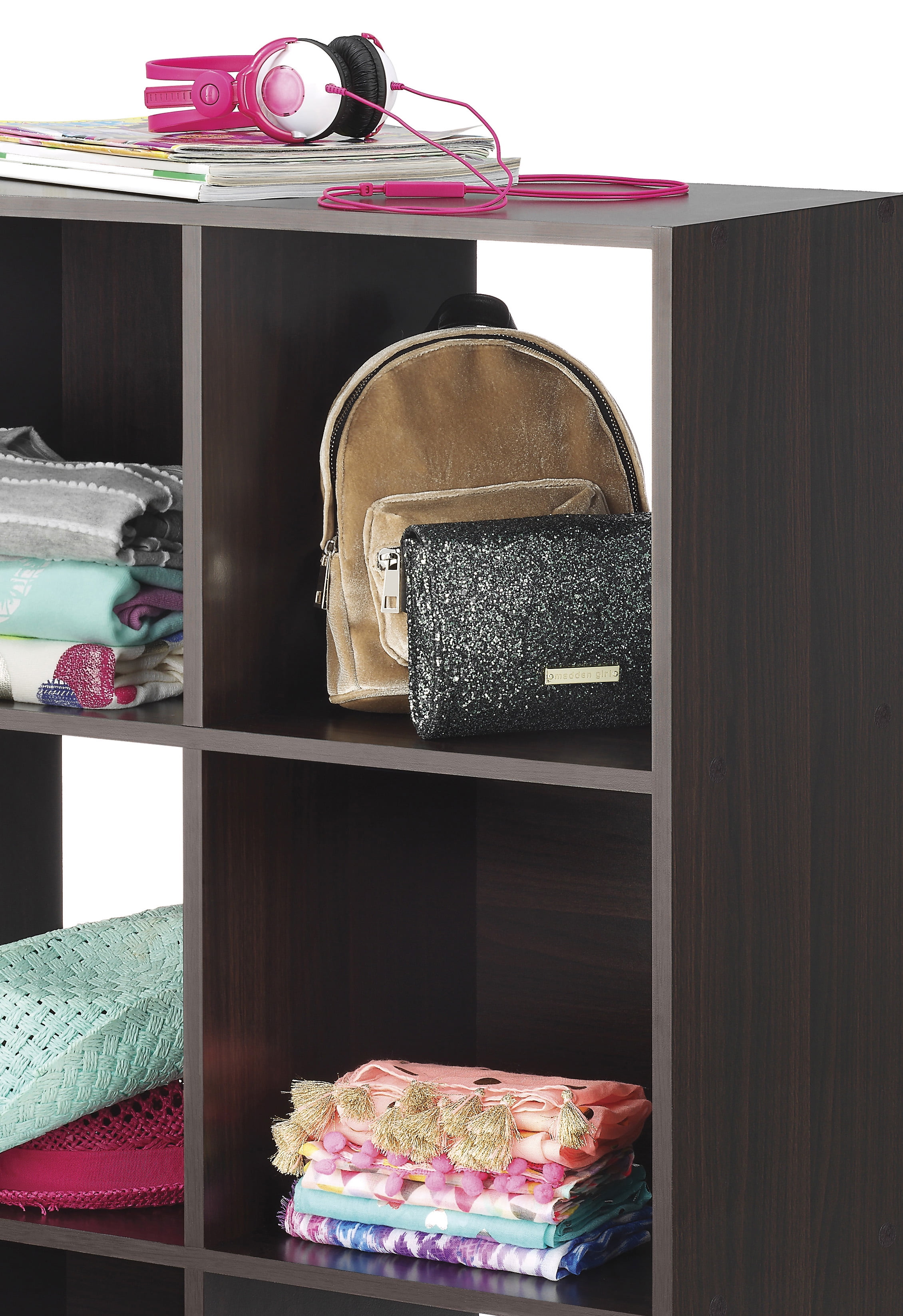 Whitmor Cube Organizer - 9 Section - Espresso - Adult Use