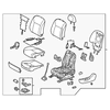 Genuine OE Lexus Seat Assembly - 71200-75410-C1