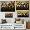 thumbnail image 4 of Designart "Jazz Cafe Atmosphere with Vintage Piano Sonata III" Music Wall Art - Traditional Yellow Music Jazz Bedroom Canvas Wall Art, 4 of 4