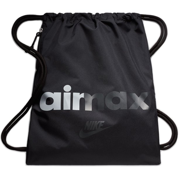 Nike Nike Air Max Heritage Graphic Men's Gym Sack Black/White ba5431