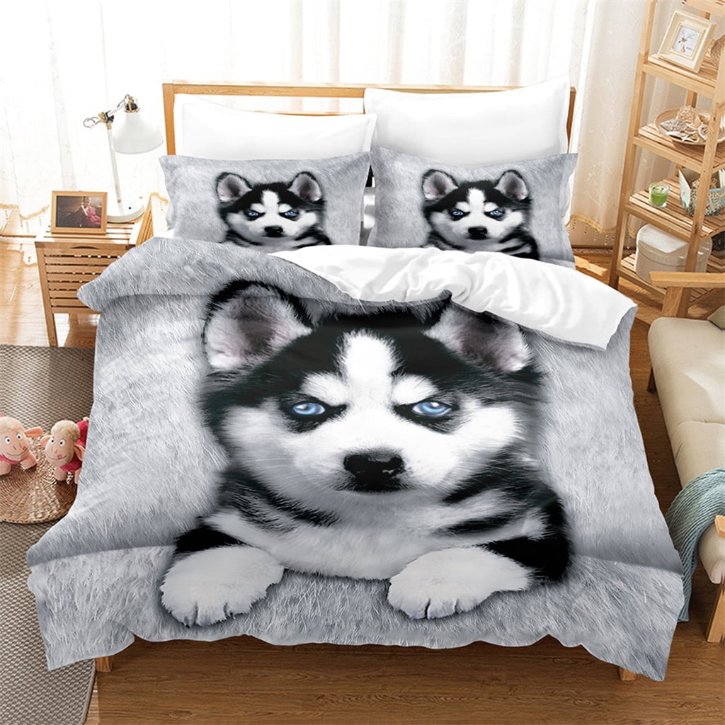 Siberian husky 2024 bedding set