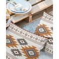 thumbnail image 3 of Outdoor Throw Pillow Cover Bohemian Southwest Ethnic Art Waterproof Cushion Covers 2 Pack Retro Abstract Geometric Art Pillow Cases Home Decoration for Patio Garden Couch Sofa, 3 of 7