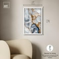 thumbnail image 5 of Denim Dreams I Shadowbox Print Geode Wall Decor by Art Remedy, White Frame, 16 x 24, 5 of 7