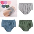 thumbnail image 3 of Stylish Women's Tear Away Underwear Cotton Adaptive Briefs for Postoperation, 3 of 13