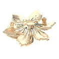 thumbnail image 2 of Crystal Rhinestone Flower Brooch, 2 of 2