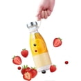 thumbnail image 4 of Portable Mini Blender, Fresh Juice Blender Bottle, Personal Mixer Fruit Rechargeable With USB And Wireless Charging, 350ml, 4 of 4